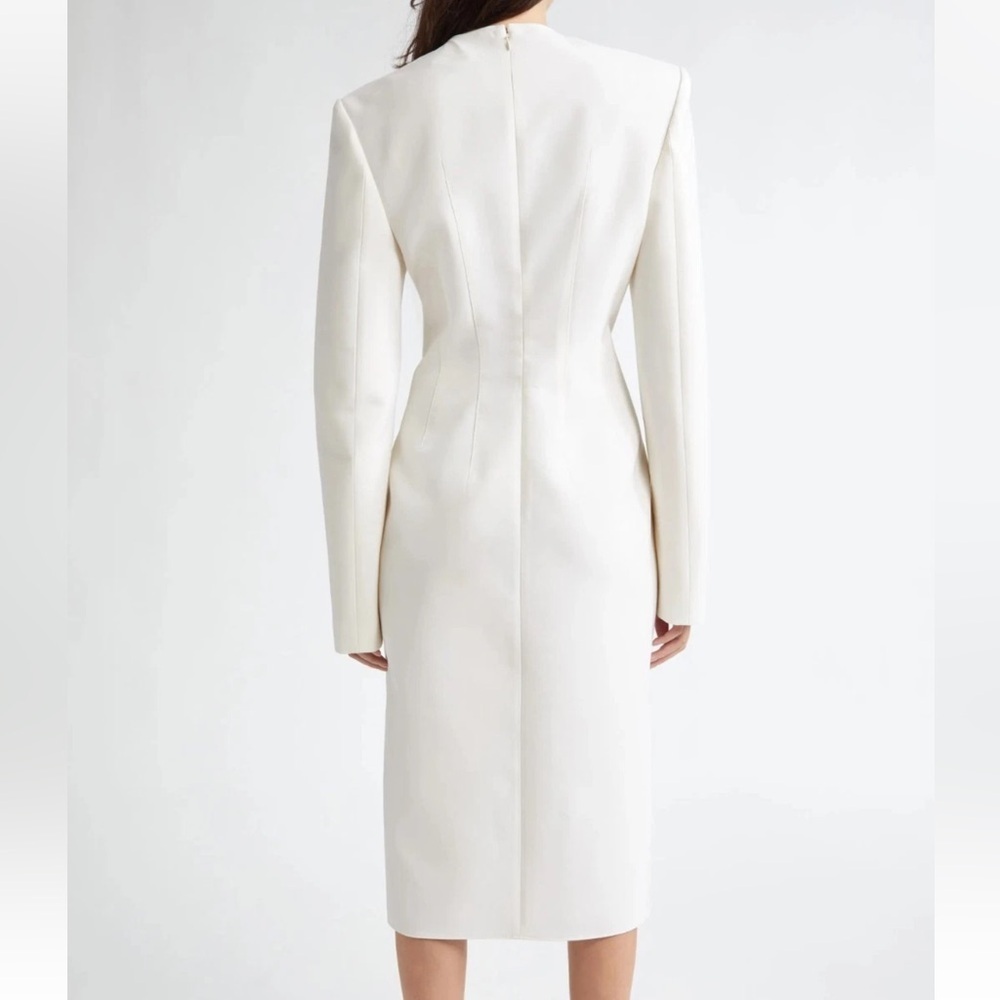 STELLA MCCARTNEY Wool Midi Dress Size 36 - Picture 4 of 16